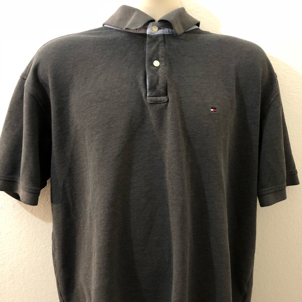 Mens Tommy Hilfiger Short Sleeve Pique PoloSize XL